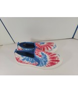 Women Size 10 Red White Blue Tie-Dyed Skechers Memory Foam Slip-on Sneaker - $380.59 MXN