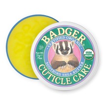Badger Cuticle Care 100 Organic Cuticle Cream for Natural Nail Care Soothe  - $20.97