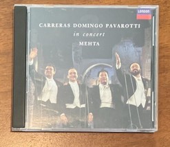 Carreras · Domingo · Pavarotti: The Three Tenors in Concert -- CD is very nice - $3.60