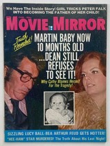 VTG Movie Mirror Magazine February 1974 Vol 18 #4 Dean Martin &amp; Cathy No Label - £11.35 GBP