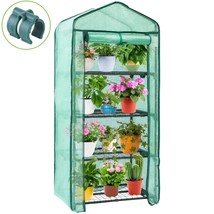 Ohuhu Mini Greenhouse for Indoor Outdoor, Small Plastic Plant Green Hous... - £66.33 GBP