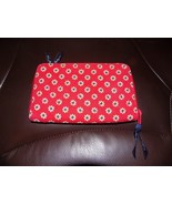 VERA BRADLEY ZIP AROUND WALLET AMERICAN RED  RETIRED  HTF EUC - £17.22 GBP