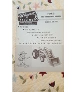 Vintage Blueprint For Selling Ford FMD Industrial Loader - $111.57 MXN