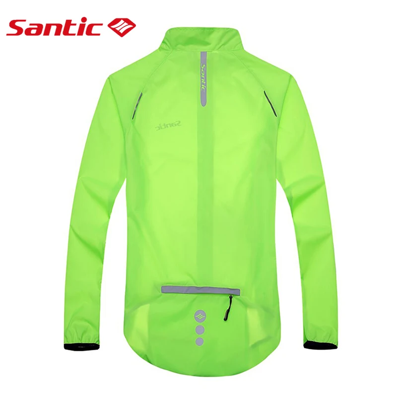 Santic Men Cycling Jackets Windproof  Skin Coat -protective Anti-splashing UPF30 - £144.33 GBP