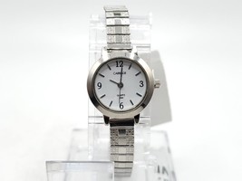 Carriage By Timex Watch Womens New With Tag And Stand Tested Silver Tone 20mm - £19.86 GBP