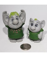 Set of 2 Disney Frozen Stone Troll Figures 2&quot; And 3&quot; Cake Toppers - £4.75 GBP