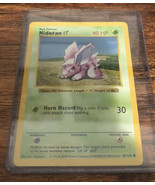 1st Edition Shadowless Nidoran 55/102 Base Set Pokemon Card Rare HP - $5.94
