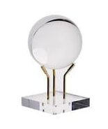 Generic TRENDY TRON Crystal Ball Holder, Acrylic Metal Natural Stone, S,... - $584.14 MXN