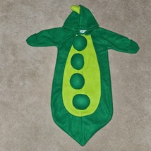 Green Pea Peapod Bunting Halloween Costume Baby Approx 0-6 Months Aquaiguana - £14.24 GBP