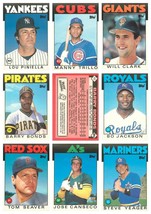 1986 Topps Traded Baseball 1T-132T Pick from List - Complete your Set NM - £0.97 GBP+