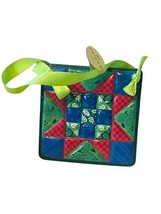 Danbury Mint Quilting Christmas Ornament Quilt Pattern Star Evening America USA - £23.61 GBP