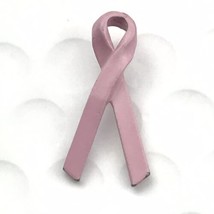 Pink Ribbon Metal Vintage Pin Breast Cancer Awareness - $9.95