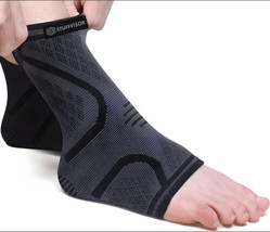 Stuffvisor Ankle &amp; Foot Compression Sleeve, Socks for Maximum Support, Small 2PK - £8.50 GBP
