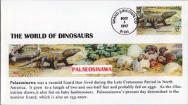 ZAYIX US 3136 FDC World of Dinosaurs BGC Cachet - Paleosaniwa - Reptiles - £3.93 GBP