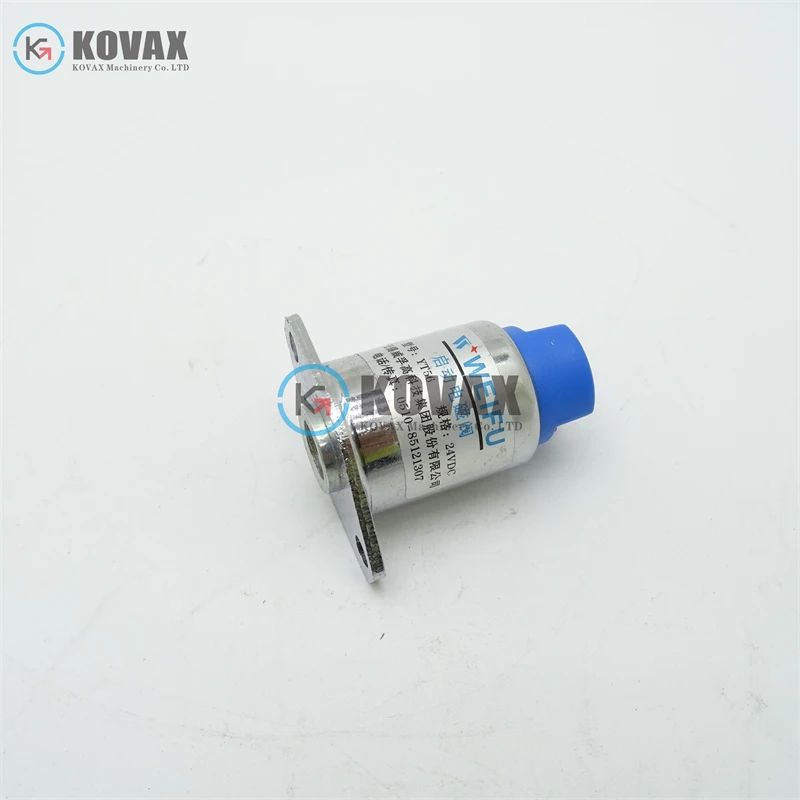 Excavator Construction hinery Parts Weifu Fuel Shutoff Valve YT56 Solenoid t Sol - £255.51 GBP