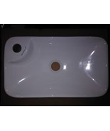 8GG93 CARACALLA RECTANGULAR SINK, 17-1/2&quot; X 10-1/4&quot; X 4-1/8&quot;, GOOD CONDI... - £62.10 GBP