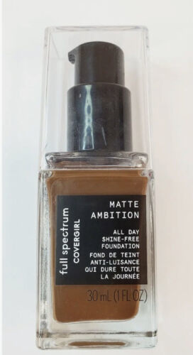 Covergirl FS430 Deep Cool 3 Full Spectrum Matte Ambition All Day Foundation - $5.44