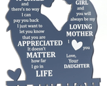 Mother&#39;s Day Gifts for Mom from Daughter, Meaningful Sentimental Gift fo... - $14.37