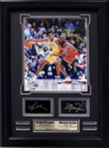 Kobe Bryant &amp; Michael Jordan Classic Matchup Frame - £62.72 GBP