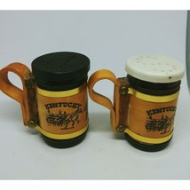 Vintage Kentucky Salt and Pepper Shaker Beer Mugs - £6.89 GBP