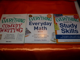 3 PACK STUDY SKILLS WRITING BOOKS SALE For Dummies Math Write Comedy Book - $19.19