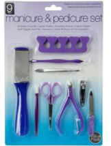 9 Piece Mani-Pedi Set-3 Pack - $32.35