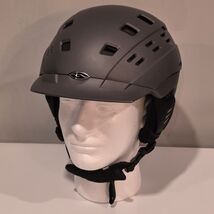 Smith Variant Brim Ski Snowboard Helmet Adult Medium 55-59 cm 001 Gray  - $44.54