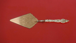Les Six Fleurs by Reed & Barton Sterling Silver Pastry Server Vermeil HH Custom - £110.65 GBP