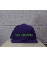 The Matrix New Era Flat Bill Snapback Embroidered Cap Hat Neo Morpheus T... - £21.22 GBP