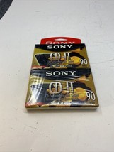Sony CD-IT Blank Audio Cassette Tape 90 Minute Slide Case 2 Pack - HIGH BIAS NEW - £7.88 GBP