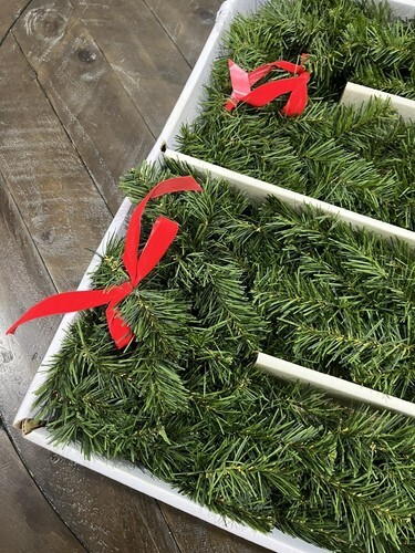 Vintage Mr. Christmas 9' Lighted Green Garland, 50 Multi Colored Lights Item image 3