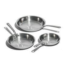 Made In Cookware - 3-Piece (Includes 8"10"12") Stainless Frying Pan Set ... - $246.51