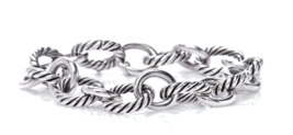 Previously owned David Yurman Large Oval Link Bracelet 7.5 - $282.15