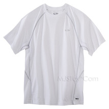 NWT C9 Champion Men Ventilating Pieced White Tee Mesh Back Workout T-Shirt - $17.99
