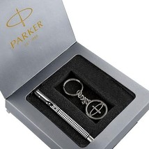 Parker Vector Gift Set - Parker Roller Ball Pen With Parker Logo Round K... - $17.03