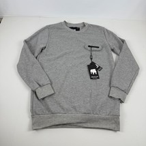 American Stitch Men&#39;s Crew Neck Sweatshirt Grey-Size Medium - $29.99