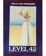 LEVEL 42 - VINTAGE 1983 - 1984 TOUR CONCERT PROGRAM BOOK MINT MINUS - £36.80 GBP