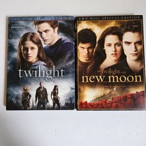 Twilight DVD Lot Of 2 - Twilight And The Twilight Saga New Moon - £3.92 GBP
