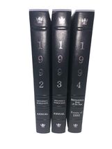 Encyclopedia Britannica Annual World  Book of the Year 1992-1994 Lot of 3 - $61.00