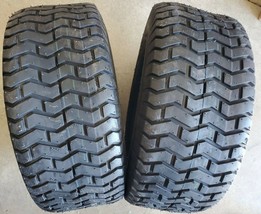 2 - 20x8.00-8 4 Ply Deestone D265 Turf Lawn Mower Tires PAIR DS7042 20x8-8 - £64.41 GBP