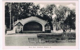 Ontario Postcard RPPC Stratford Band Shell - $2.96