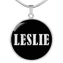 Leslie v01s - Luxury Necklace Personalized Name Gifts - £31.41 GBP