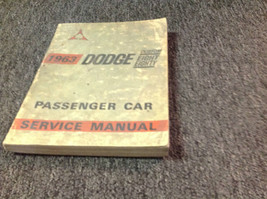 Délavé OEM 1963 Dodge Personnalisé Huit Eighty 88 Service Atelier Repair Manuel - £13.46 GBP