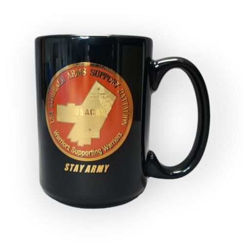USACAS Stay Army USA Combined Arms Support Battalion Coffee Mug Cup Military - $14.85