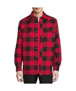 George Men&#39;s Buffalo Plaid Shirt Jacket,  Red  Size L/G(42-44) - $49.74 CAD