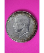 Nicely Toned 1964 P John F Kennedy Silver Half Dollar Exact Gem Coin Sho... - $25.85