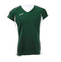 ASICS Women&#39;s Replay Jersey BT1003 Forest/White Size XS - £6.74 GBP