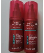 2 Vidal Sassoon Pro Series Repair &amp; Finish Spray For Damaged Hair 5oz Pump - $20.36 CAD