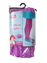 Disney Princesses Purple Original Footless Tights w/Ruffles Child Small 4-6 - $5.81