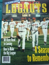 Lansing Lugnuts Baseball Team First Half 1997 Magazine &amp; Lug Notes - $4.99